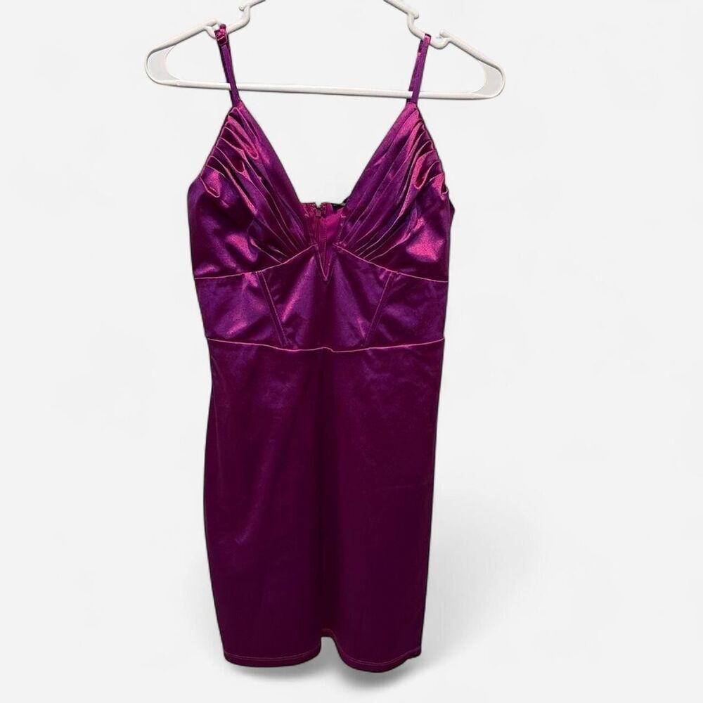 Unbranded Women's Purple and Pink Dress